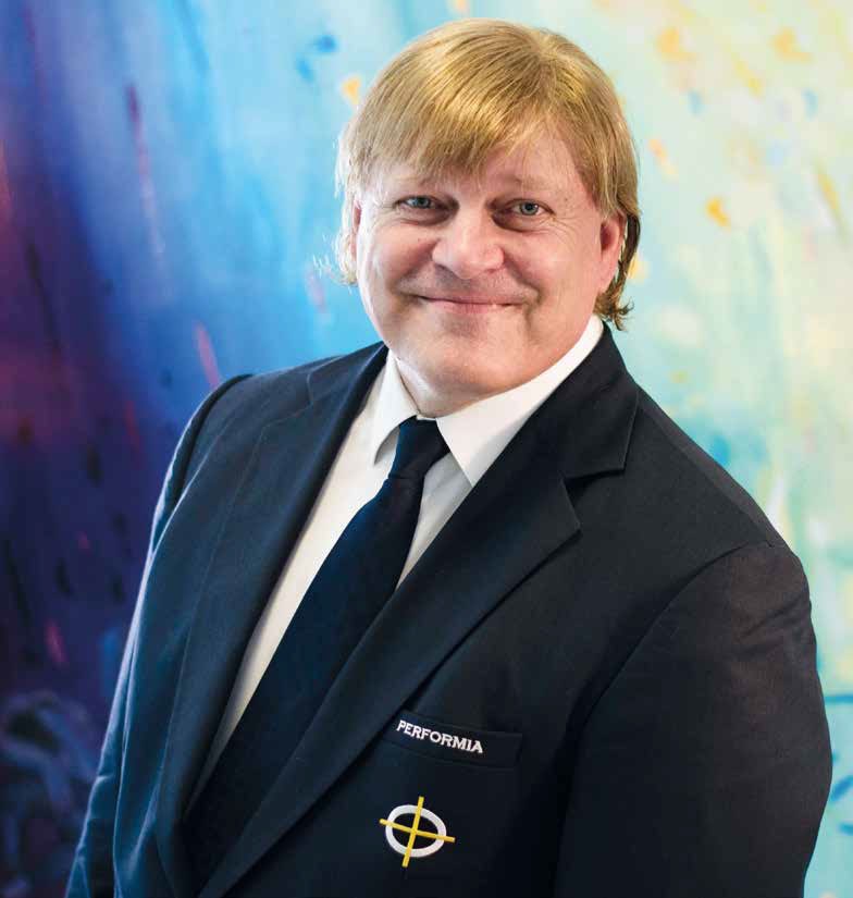 Mårten Runow, fondateur de Performia
